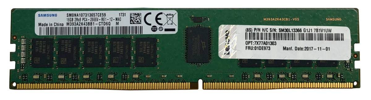 Memorias RAM LENOVO 16 GB